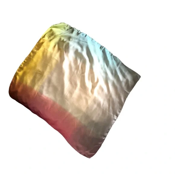 Ombré silk scarf purchased from Vada Winter. No tags . NWOT . - Picture 2 of 2